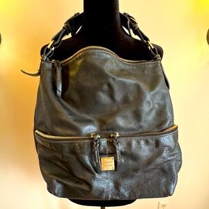 Dooney & Bourke black leather purse